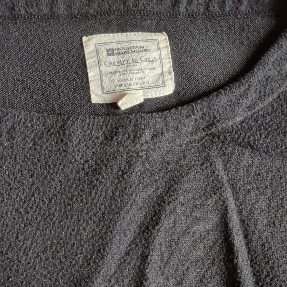 Mountain Warehouse Women's Gray Crew Neck Sweater